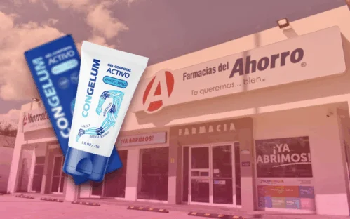 Congelum en Farmacias del Ahorro: no disponible